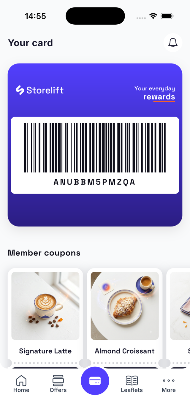 The loyalty card, always in their pocket